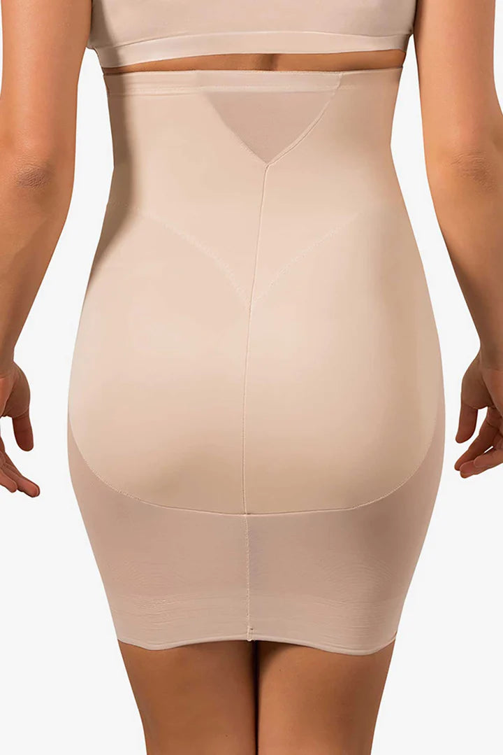 Hi-Waist Slip Shapewear - Warm Beige