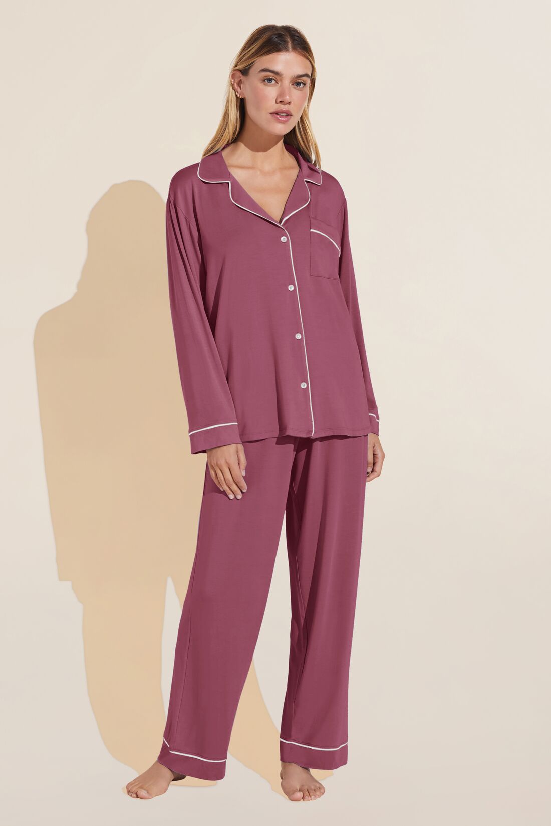 Gisele Printed TENCEL™ Modal Long PJ Set - Various Colours