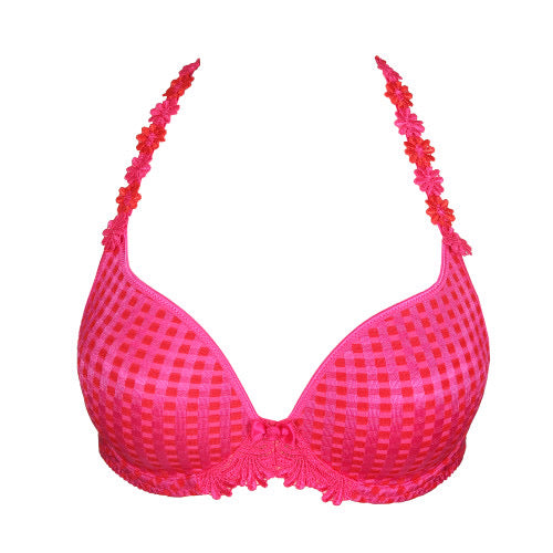 Avero Paddded Heart Shape Bra - Electric Pink