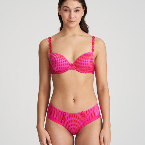 Avero Paddded Heart Shape Bra - Electric Pink