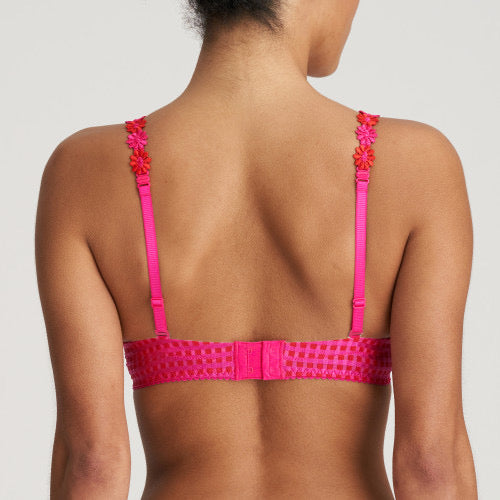 Avero Paddded Heart Shape Bra - Electric Pink