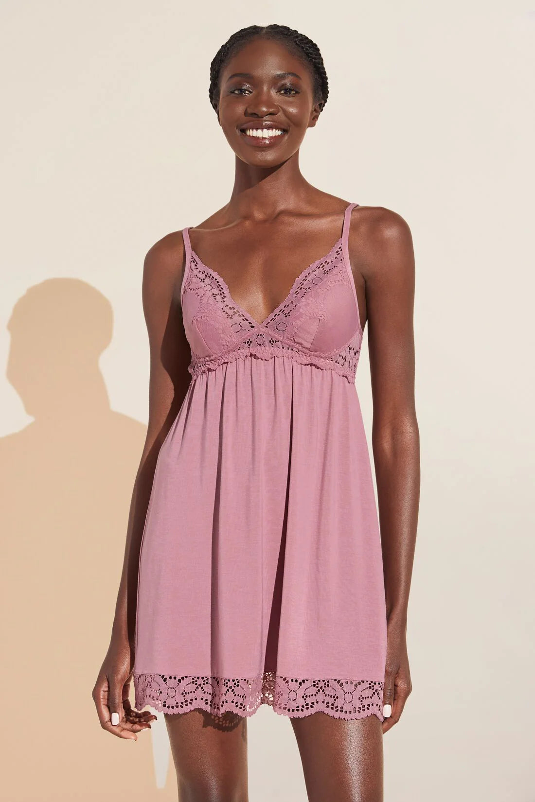 Beatrix Chemise - Foxglove