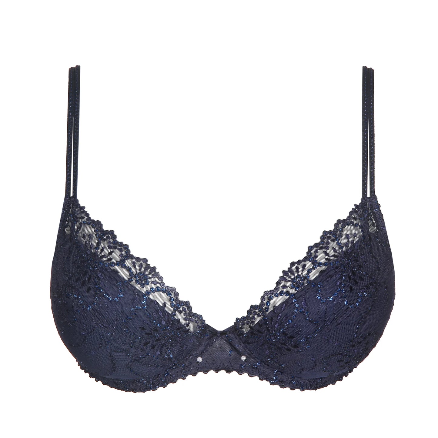 Jane Push Up Bra - Velvet blue