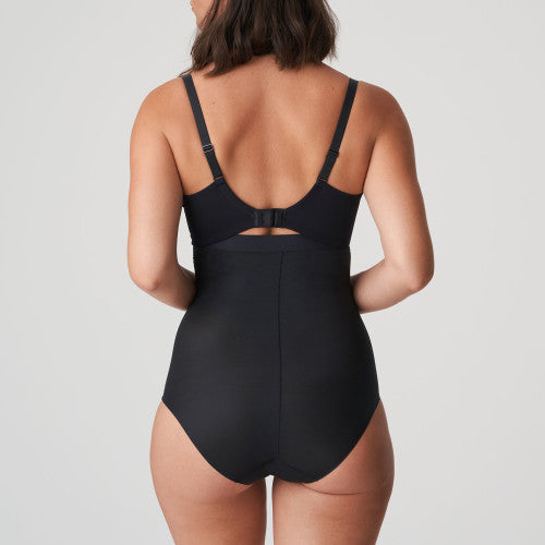Figuras High Waist Brief - Charcoal.