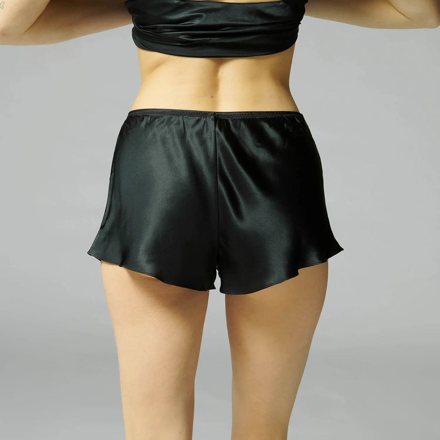 Dream Silk Pyjama Shorts - Midnight blue