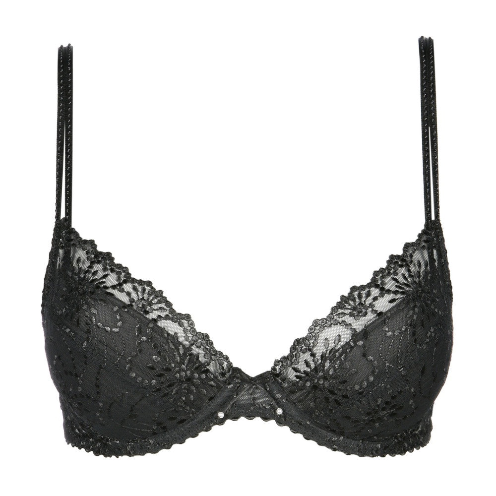 Jane Push Up Bra - Black
