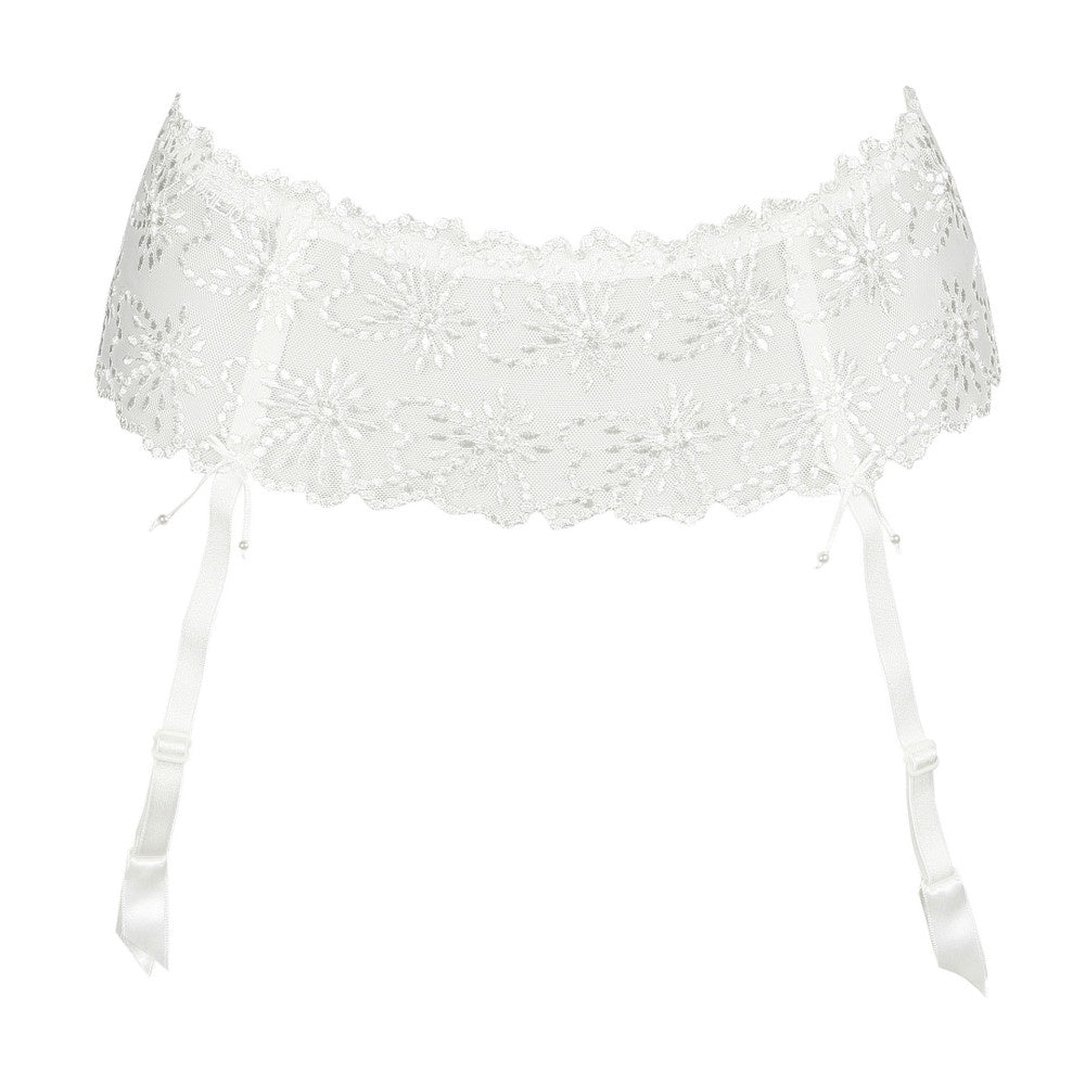 Jane Suspender Belt - Natural
