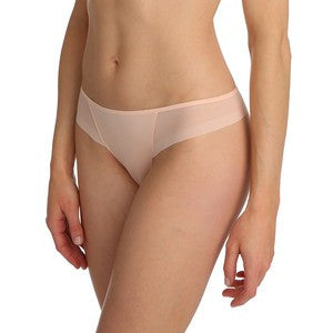 Side Marie Jo Undertones Thong in Glossy Pink