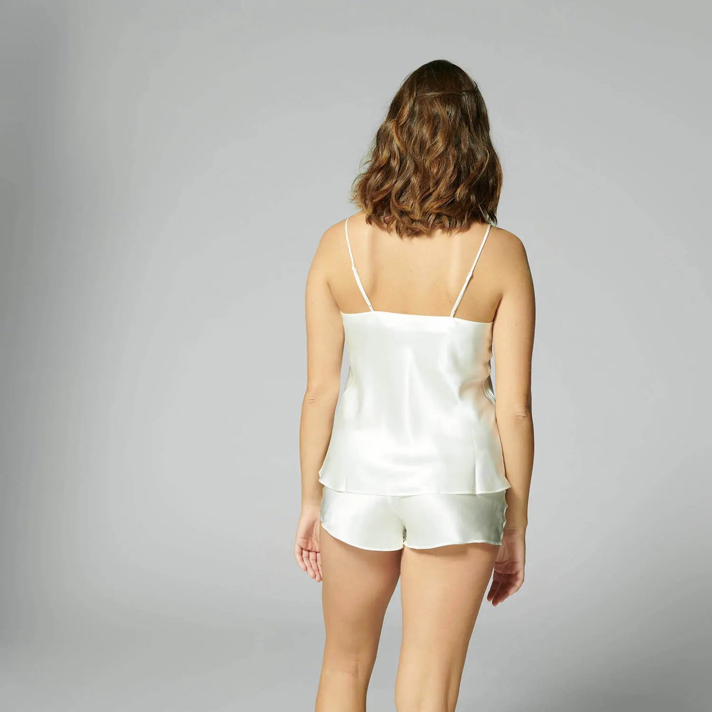 Dream Silk Pyjama Shorts - Natural