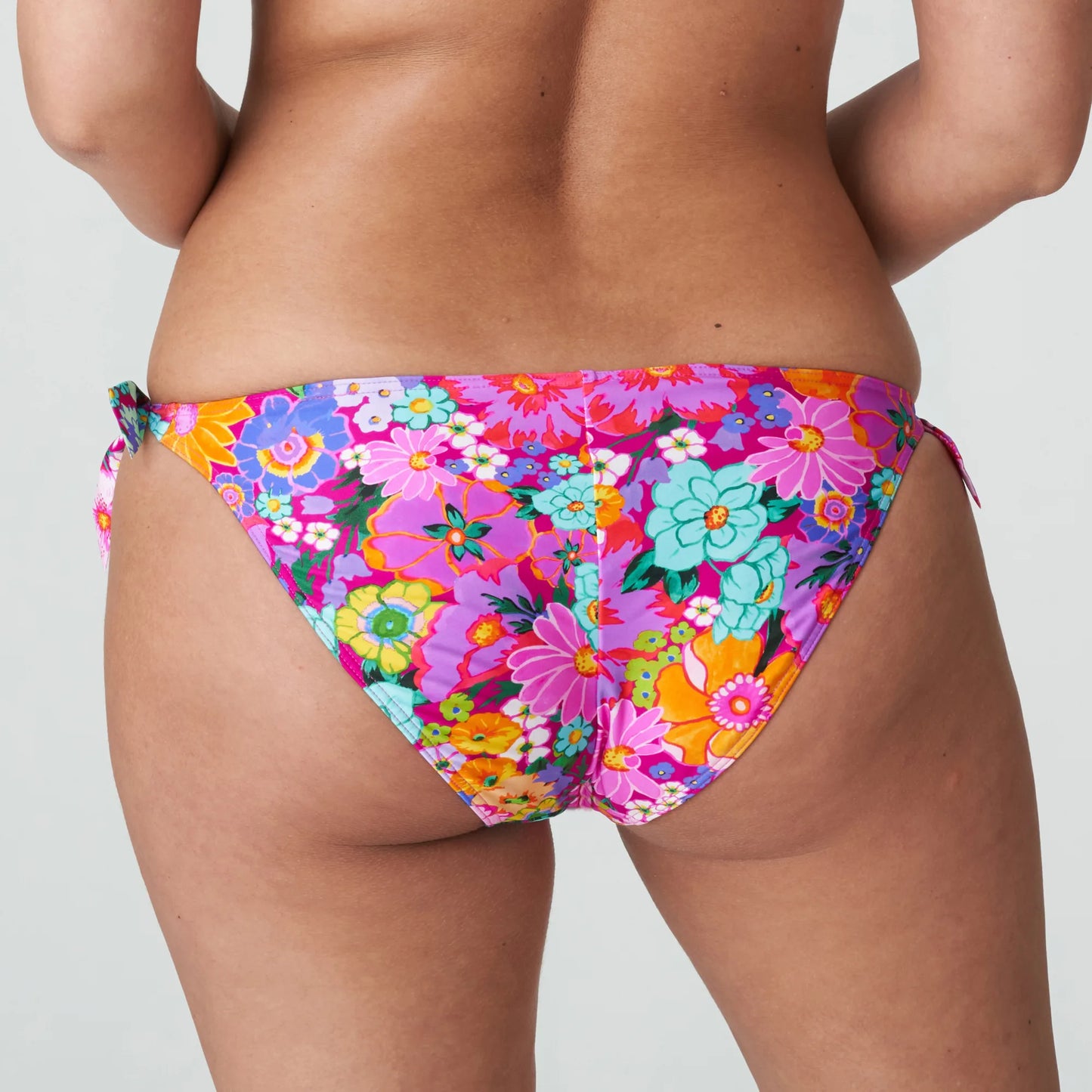 Najac Bikini Side Ties Briefs - Floral Explosion