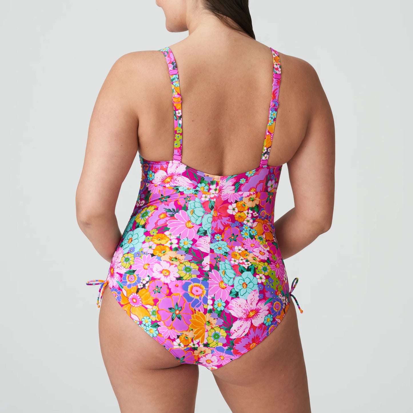 Najac Plunge Swimsuit - Floral Explosion