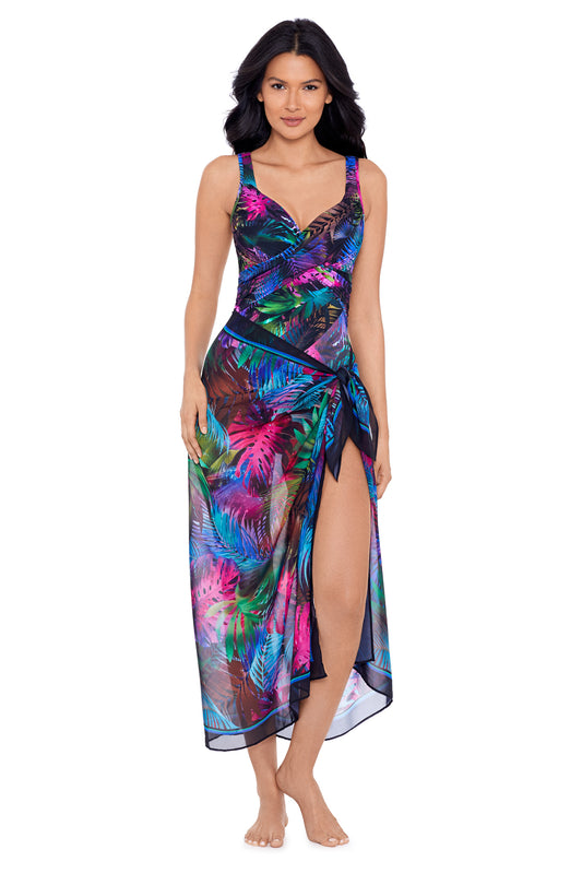 Miraclesuit Tropical Pareo  - Muli Colours
