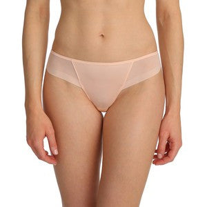 Front Marie Jo Undertones Thong in Glossy Pink