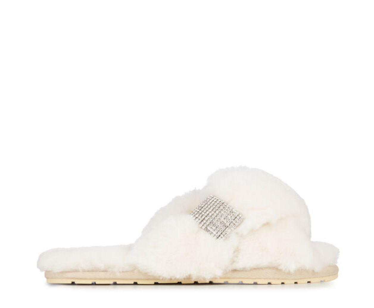 Emu Mayberry Crystal Slipper - Natural