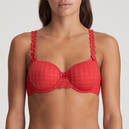 Avero Seamless Non-Padded Bra - Scarlet
