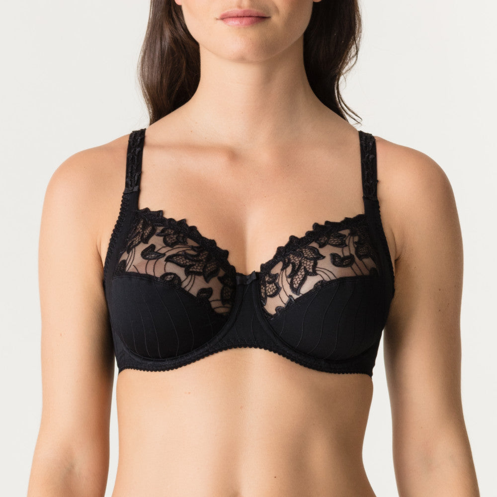 Deauville Full Cup Non-Padded Bra - Black