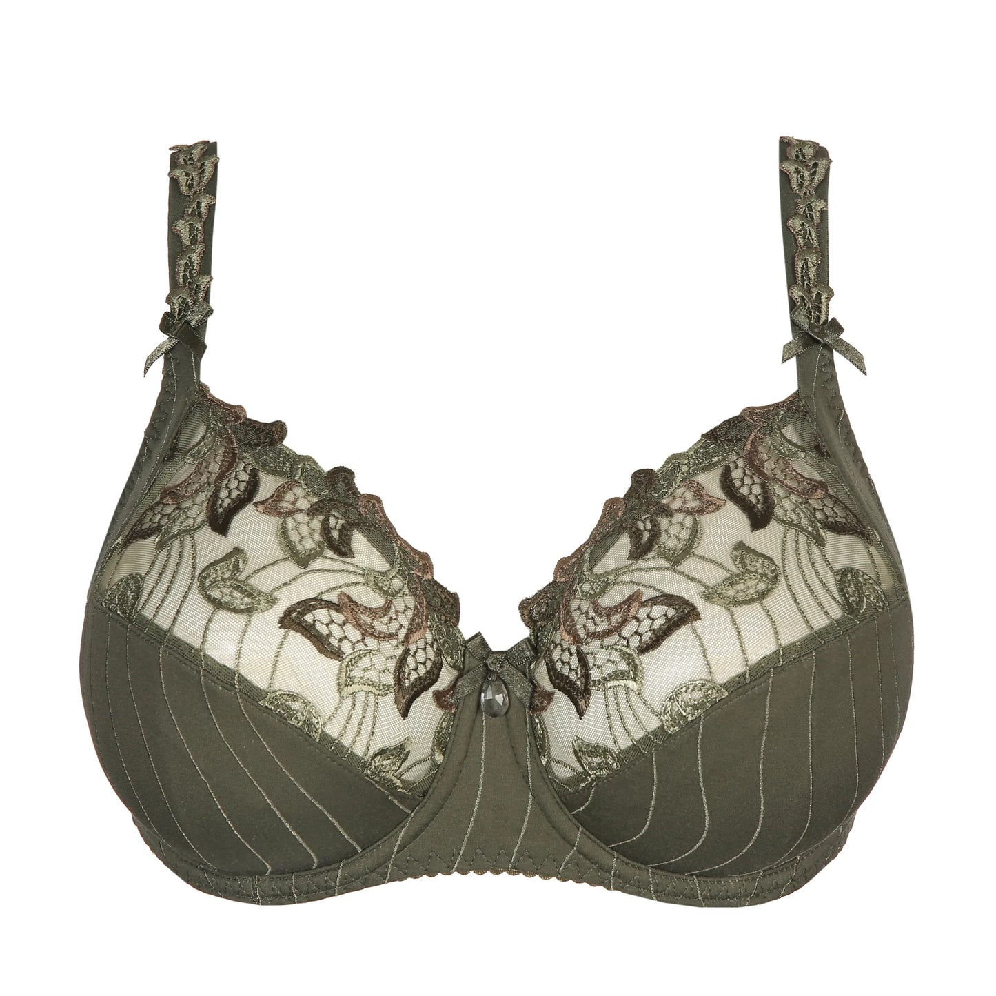 Deauville Full Cup Non-Padded Bra - Paradise Green