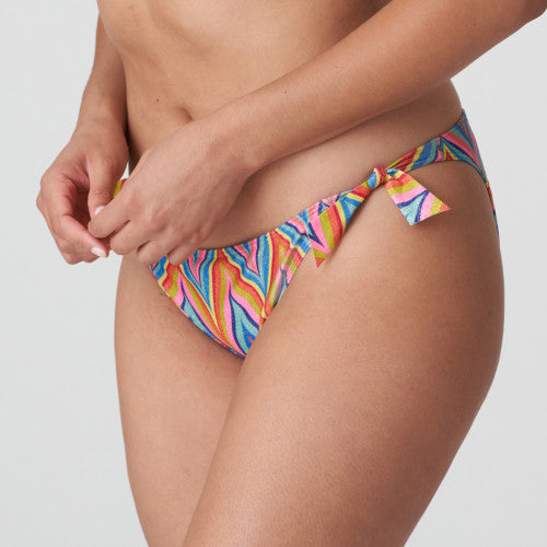 Kea Tie Side Bikini Bottom - Rainbow Paradise