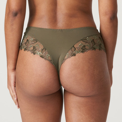 Deauville Luxury Thong - Paradise Green